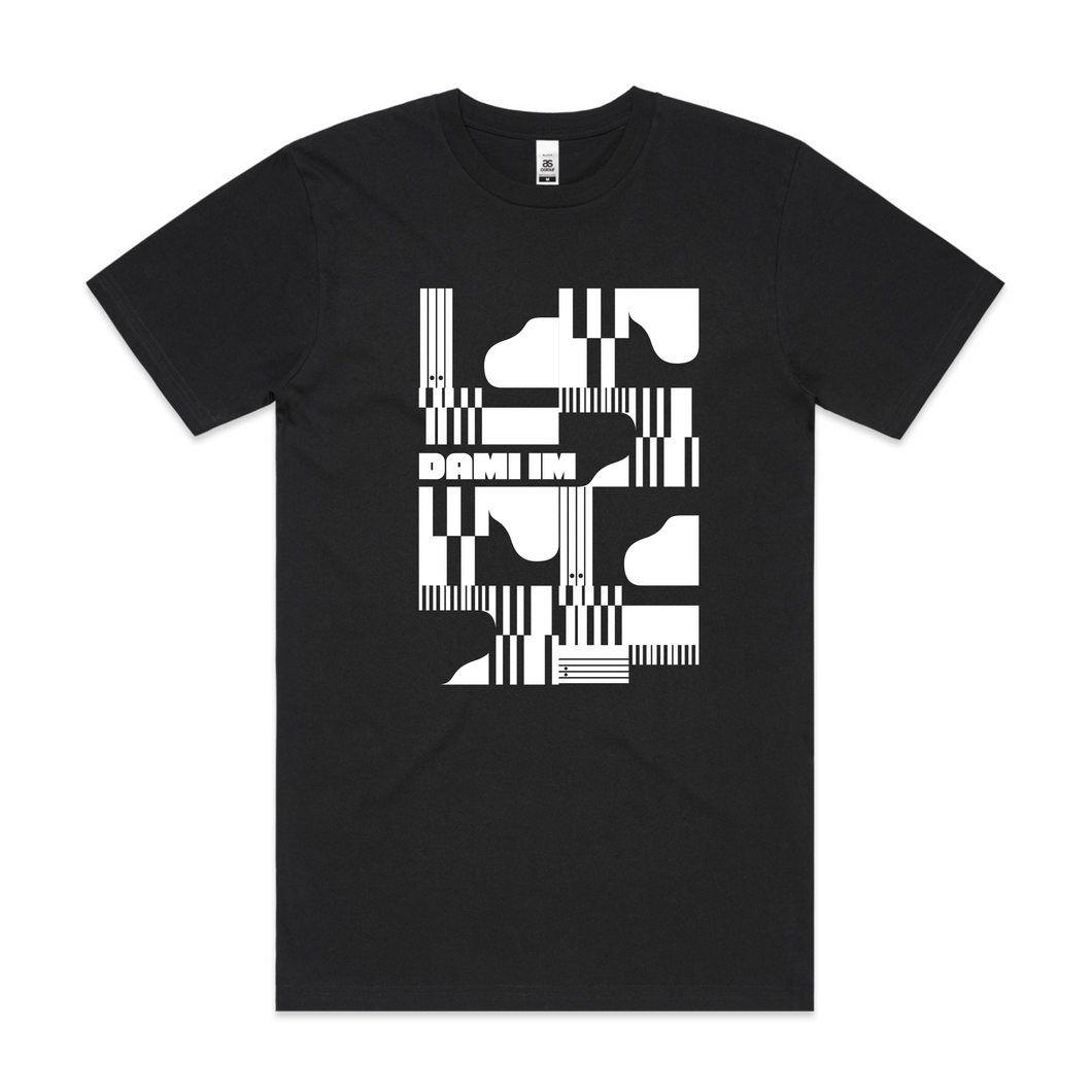 Dami Puzzel Black Unisex T Shirt
