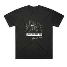Load image into Gallery viewer, Coal Piano Oversized Unisex T Shirt
