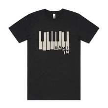 Load image into Gallery viewer, Black Piano Unisex T Shirt
